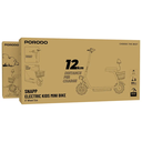 Porodo Snapp Electric Kids Mini Bike – 250W Motor, 8" Wheels, 18km/h Speed, IP54 Water Resistant | PDLFSTJL005BG |