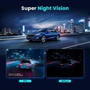 DDPAI N5 Dual 4K Dash Cam with Front 2160P + Rear 1080P Recording, Built-in 32GB eMMC, ADAS, GPS & 5G WiFi | DN005-01 |