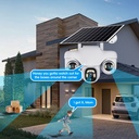 V380 Solar 4G PTZ CCTV Camera with 6MP Triple-Lens, Motion Tracking, Night Vision & Cloud Control | VTS31-G-F |