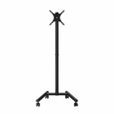 SKILL TECH Economy Compact TV Cart Stand with Height Adjustment, Tilt & Rotation Support (13"–50") | SH 6222FS |