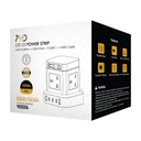 7MD Cube USB Power Strip 65W Fast Charging Station – 9-in-1 Power Hub with 4 AC Outlets | 7MD48725 |