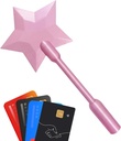 Magic Star Contactless Card Holder Wand – 3D Printed Credit Card Holder with RFID Protection (35cm)