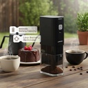 LePresso Portable Coffee Grinder with Stainless Steel Burr & USB-C Rechargeable Battery | LPCFFJG0032BK |