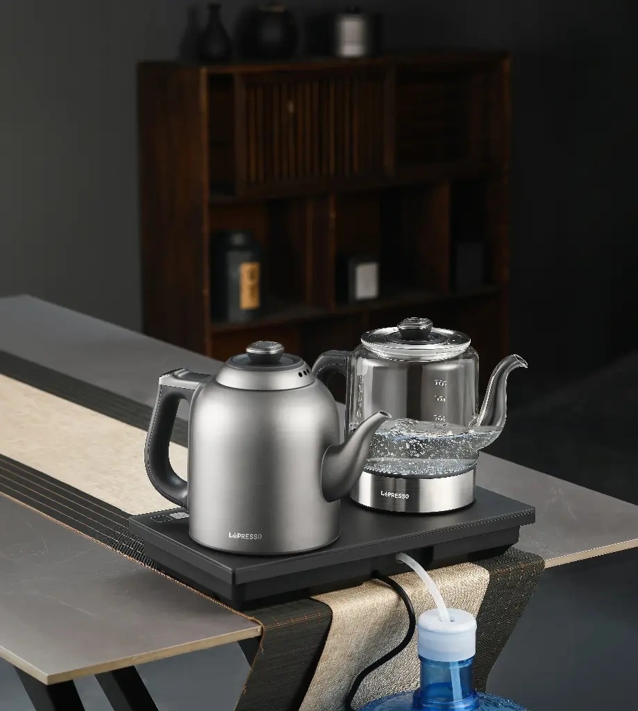 LePresso AuraBrew Tea Brewer & Water Boiler, 2200W Fast Heating with Adjustable Temperature Control | LPCFFAB0032GY |