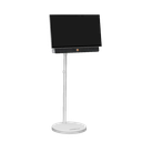 POWEROLOGY CYPRES Portable TV Stand with Wheels for 27"–40" Screens | PWST027WH |