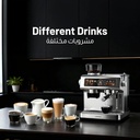 LePresso Deliziosa Semi-Automatic Coffee Machine – 2950W Dual Boiler, 20 Bar Pressure, 2.8L Water Tank, Touch Control | LPCFFSCM0098 |