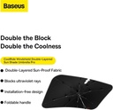 Baseus Car Windshield Sun Shade Umbrella – 131×69cm, Double-Layer UV Protection, Foldable Design | BS-CN008 |