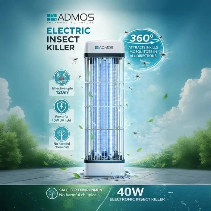 ADMOS Electric Insect Killer 40W – UV Insect Trap with High-Performance Electric Grid | AY516 |
