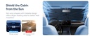 Baseus Car Sun Shade Umbrella – 141 × 75cm Large Foldable Front Windshield Sunshade with Anti-UV & Heat Protection | BS-CN013 |