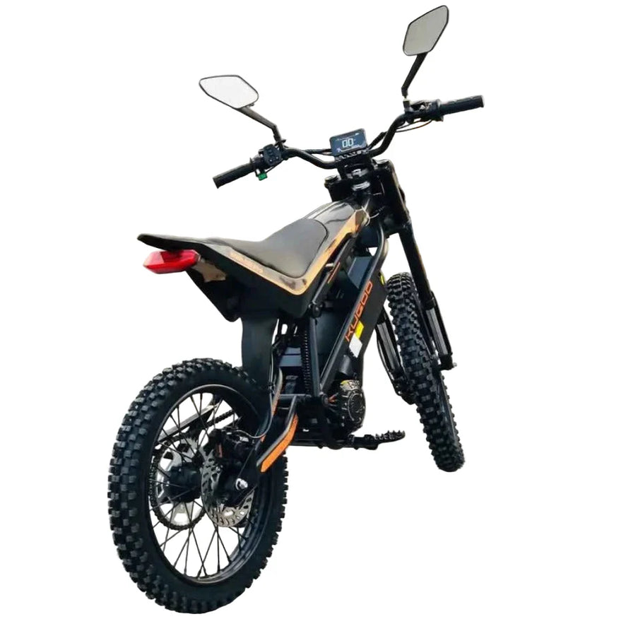 KUGOO WISH 02 PRO Electric Dirt Bike – 2500W Off-Road Pit Bike, 70 km/h Top Speed, 60 km Range, Hydraulic Suspension, Steel Frame, Fatbike Tires