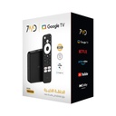 7MD Google TV Box Quad-Core Amlogic S905X4-B 2GB RAM 32GB Storage 4K HDR10+ AV1 Streaming Media Player - Google TV Entertainment with Dual-Band WiFi and Bluetooth | GD2 |