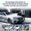 Foldable Cordless Lithium Car Pressure Washer with 6 Spray Modes, 1MPa Pressure, USB-C Rechargeable & Multi-Water Source Design | X9 |