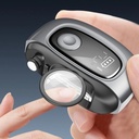 Multi-Function Electric Nail Clipper & Trimmer with Automatic Cutting, LED Display, Built-in Magnifying Glass, Dual Speeds & USB-C Rechargeable - Professional Manicure & Pedicure Kit | S9 |