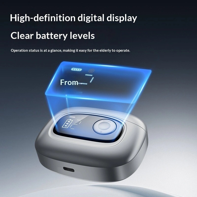 Multi-Function Electric Nail Clipper & Trimmer with Automatic Cutting, LED Display, Built-in Magnifying Glass, Dual Speeds & USB-C Rechargeable - Professional Manicure & Pedicure Kit | S9 |