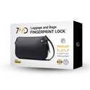 7MD Smart Fingerprint Lock Shoulder Bag – Biometric Security, 120mAh Battery, USB-C Charging, 10 Fingerprint Memory | 7MD55626 |