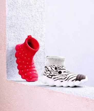 Xiaomi water-proof flying weaving children's casual shoes parent-child Christmas autumn and winter boots technology smart shoes