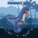 Remote Control Dinosaur Toy, Realistic Inflatable Walking Dinosaur, 2.4GHz Remote, 360° Rotation, Forward & Backward Movement, Rechargeable | NY070 |