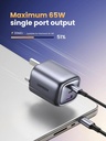 UGREEN Nexode 65W 3-Port GaN Fast Charger with Foldable Plug - USB-C PD 65W Wall Charger | X553 / 45225 |