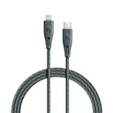 Ravpower Chage and Sync Usb C Cable with Lightning Connector Nylon Braided 2m iPhone | iPad | iPod