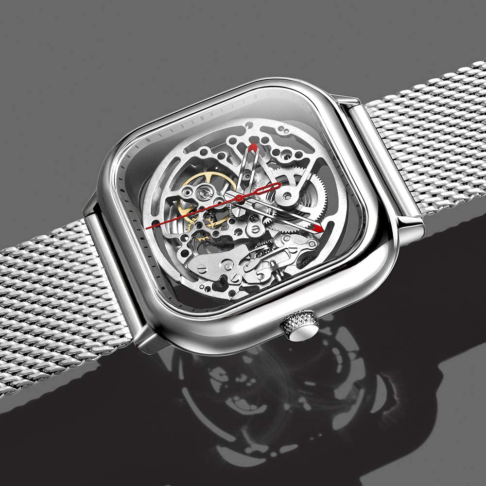 XIAOMI CIGA Design Skeleton Mechanical Watch Full Hallow Z011-BLBL/SLSL-W3