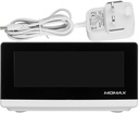 MOMAX QClock Digital LED Alarm Clock With Qi Wireless Charger Fast Charging Station QC1