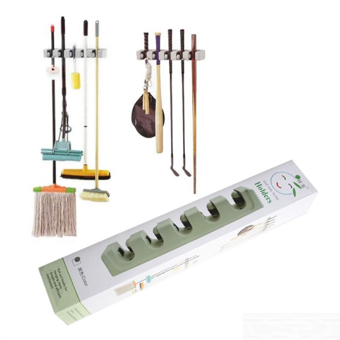 Good Baby Wall Mounted Rack Holder Grey