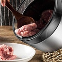DEERMA FOOD PROCESSOR DEM-JR01 1.8L Stainless Steel Meat Grinder Food Blender Electric Grinder
