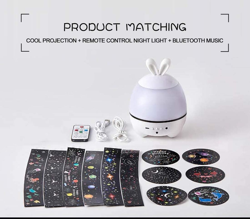 Lucky Rabbit Projection Lamp DH68