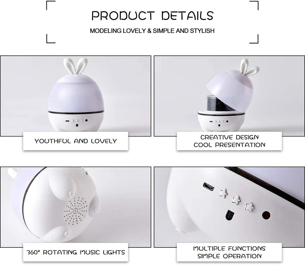 Lucky Rabbit Projection Lamp DH68