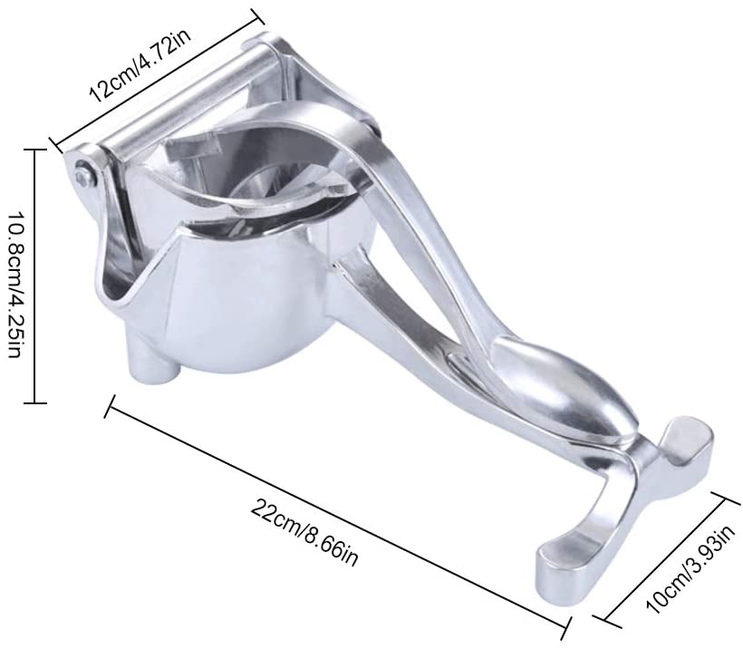 Juice Squeezer Stainless Steel Orange Juicer Fruit Juice Reamers Fast Handle Press Multifunctional Tool