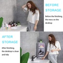 Corner Shelf Rack Rotating 360 Degree Corner Storage Holder Kitchen Organizer Rack Space Saver Holder