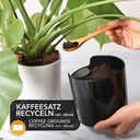 Homeffect Knock Box with Improved Handling Innovative Barista Tool Professional Black