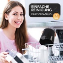 Homeffect Knock Box with Improved Handling Innovative Barista Tool Professional Black
