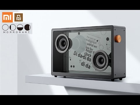 Xiaomi MORROR ART Suspended Lyrics Transparent Bluetooth Speaker IPS Panel Smart Soundbar