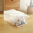 Shoe Box Drawer Organizer Storage DF008 Drawer Plastic Shoe Box 3 Pcs