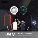 Xiaomi ICOU Smart Power bank Fan J30 4000mAh Multi Function Portable Fan Handheld Fan
