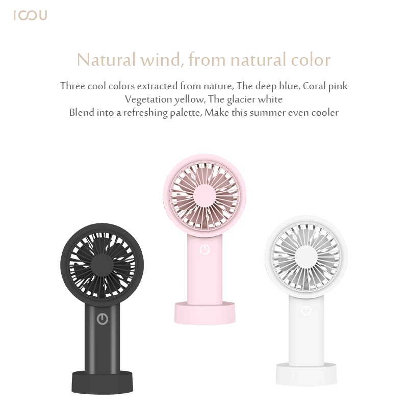 Xiaomi ICOU Smart Power bank Fan J30 4000mAh Multi Function Portable Fan Handheld Fan