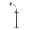 Aluminum Height Adjustable Universal Tablet Floor Stand - 110946