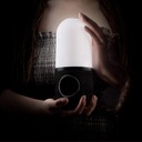 Velev V06 bluetooth Speaker HIFI Subwoofer Alarm Clock Light White Noise Machine Timing Firefly Sleep Speaker - Black