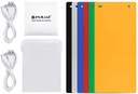 PULUZ Portable 7 Inch LED Portable Photo Studio 2 LEDs included 6 Colors Backdrops