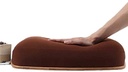 Natural Bamboo Lap Desk with cushion and Cup Holder