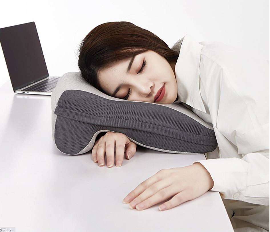 Xiaomi Let Sleep Nap Pillow Neck Supporter Desk Rest Sleeping - Gray