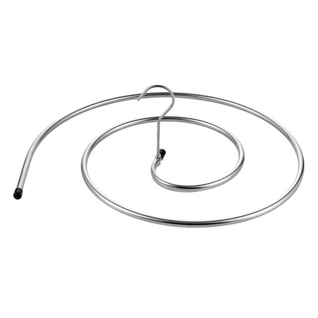 Multifunctional Stainless Steel Round Drying Rack Household Spiral Sheet Clothes Hanger