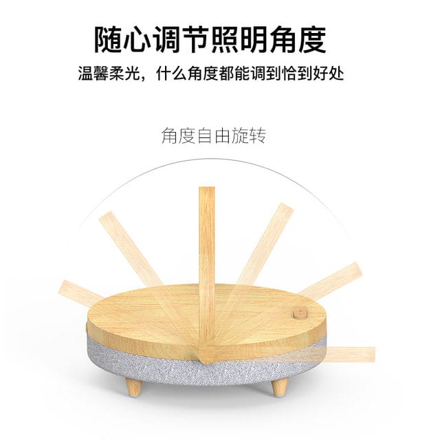 Xiaomi EZVALO LYDIA Wireless Charger Music Lamp LYYD01 Speaker LED Night Light Phone Charger