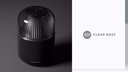 Momax Space True Wireless 360° Speaker With Ambient Light BS1D - Black