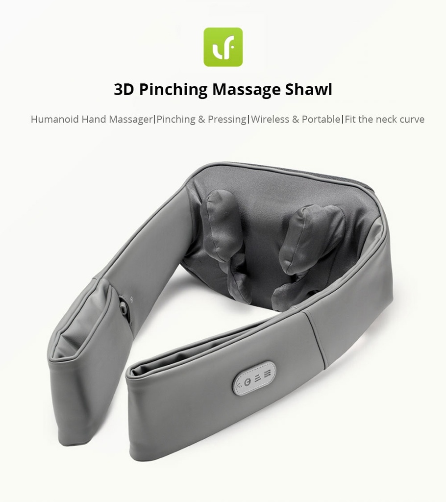 Xiaomi Youpin 3D Neck Shoulder Body Massager Direction Adjustable Smart Save Energy (LF-AP017-MGY-2)