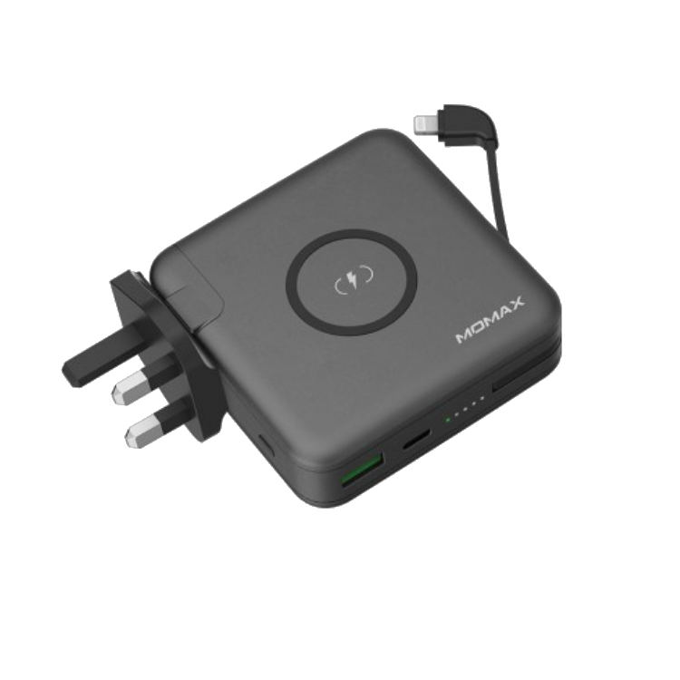 MOMAX Q.Power Plug Wireless Portable PD Charge 18w 6700mAh (IP93MFI)