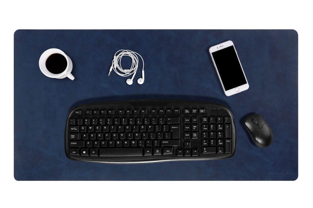 POWEROLOGY VEGAN LEATHER DESK PAD