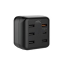 Brave 6 Ports Smart Power Adapter (PD+QC 3.0) 45W
