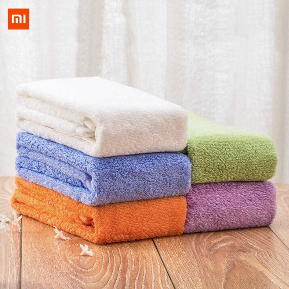 Xiaomi Youth Series Towel Microfiber Cotton Fabric Antibacterial Water Absorption Towels Bath Towel Home Decor White | A-1160 |